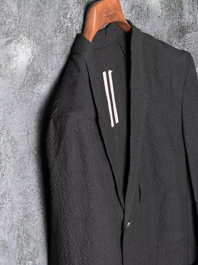 Rick Owens Rick Owens Black Casual Blazer with Pockets-dmc Size US M / EU 48-50 / 2 - 6 Thumbnail