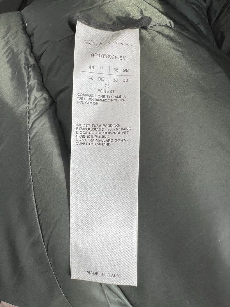 Rick Owens rick owens down vest from paris-dmc Size US L / EU 52-54 / 3 - 5 Thumbnail