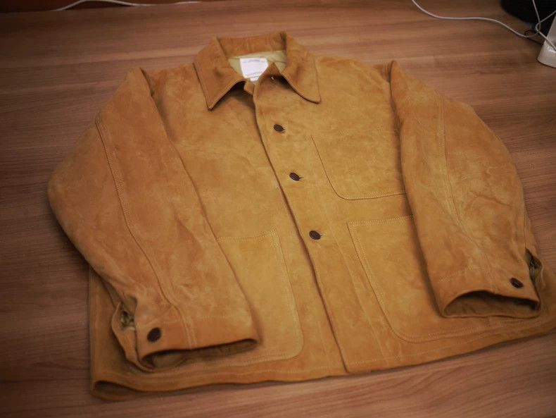 Visvim visvim baker coverall in beige leather-dmc Size US L / EU 52-54 / 3 - 3 Thumbnail