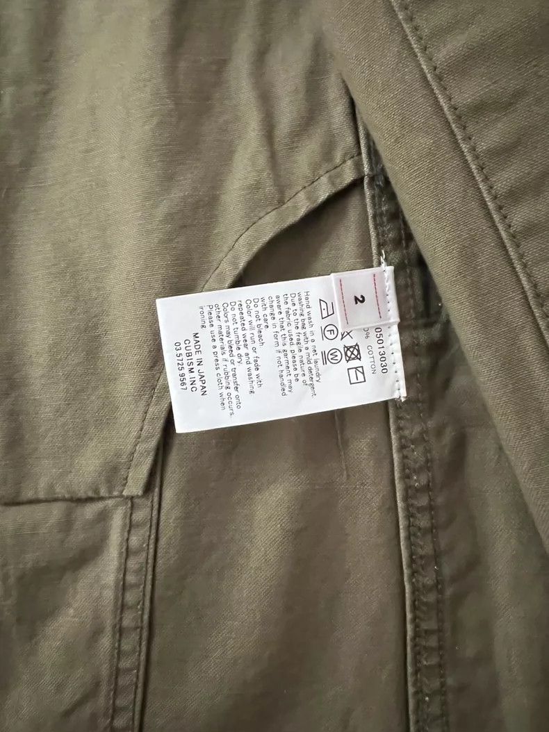 Visvim visvim travail conoid coverall in olive-dmc Size US L / EU 52-54 / 3 - 7 Thumbnail