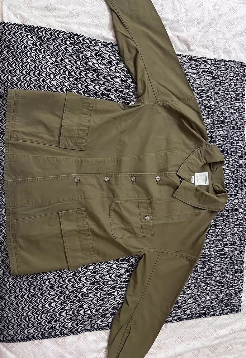 Visvim visvim travail conoid coverall in olive-dmc Size US L / EU 52-54 / 3 - 2 Thumbnail