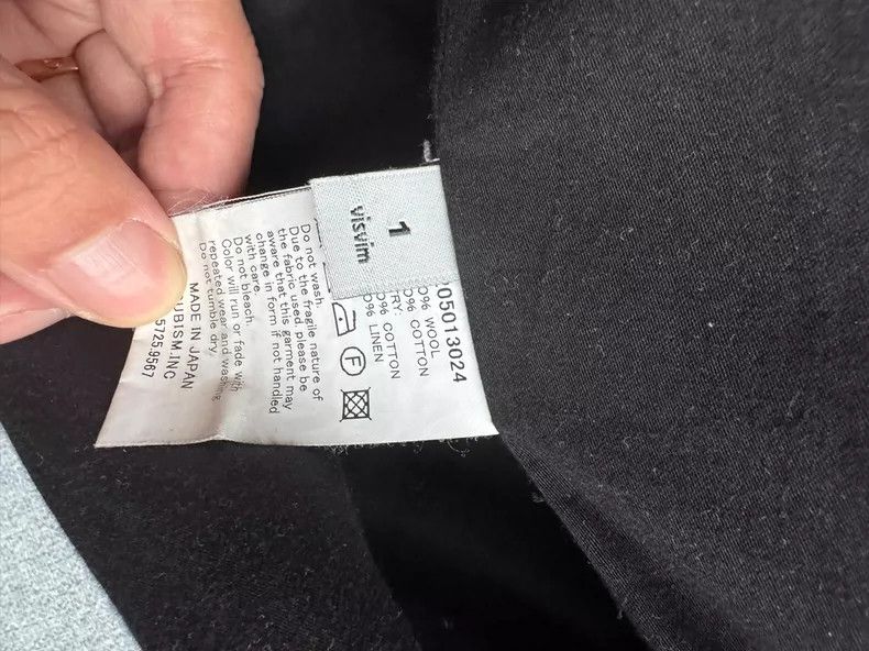 Visvim visvim black suit jacket size 1-dmc Size US S / EU 44-46 / 1 - 3 Thumbnail