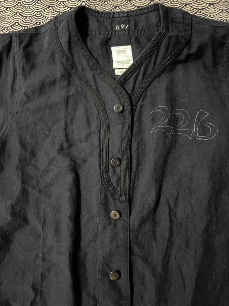Visvim Visvim Dugout Baseball Shirt with Short Sleeves-dmc Size US M / EU 48-50 / 2 - 6 Thumbnail