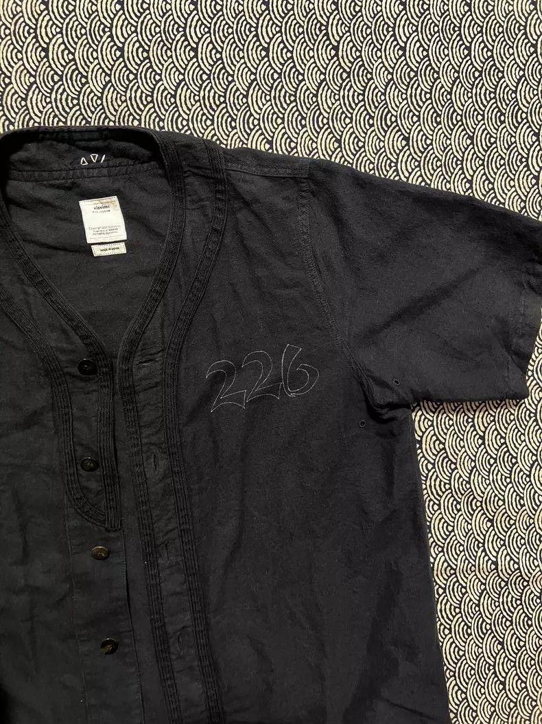Visvim Visvim Dugout Baseball Shirt with Short Sleeves-dmc Size US M / EU 48-50 / 2 - 5 Thumbnail