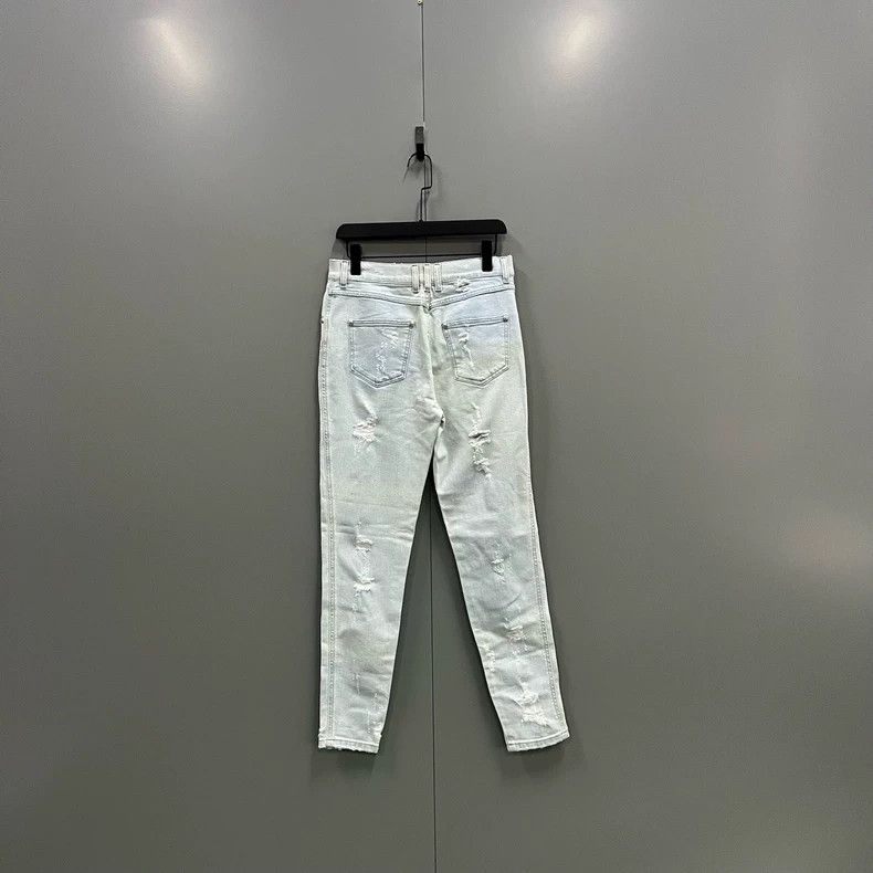 Balmain balmain distressed light wash jeans size 40-dmc Size US 31 - 2 Thumbnail