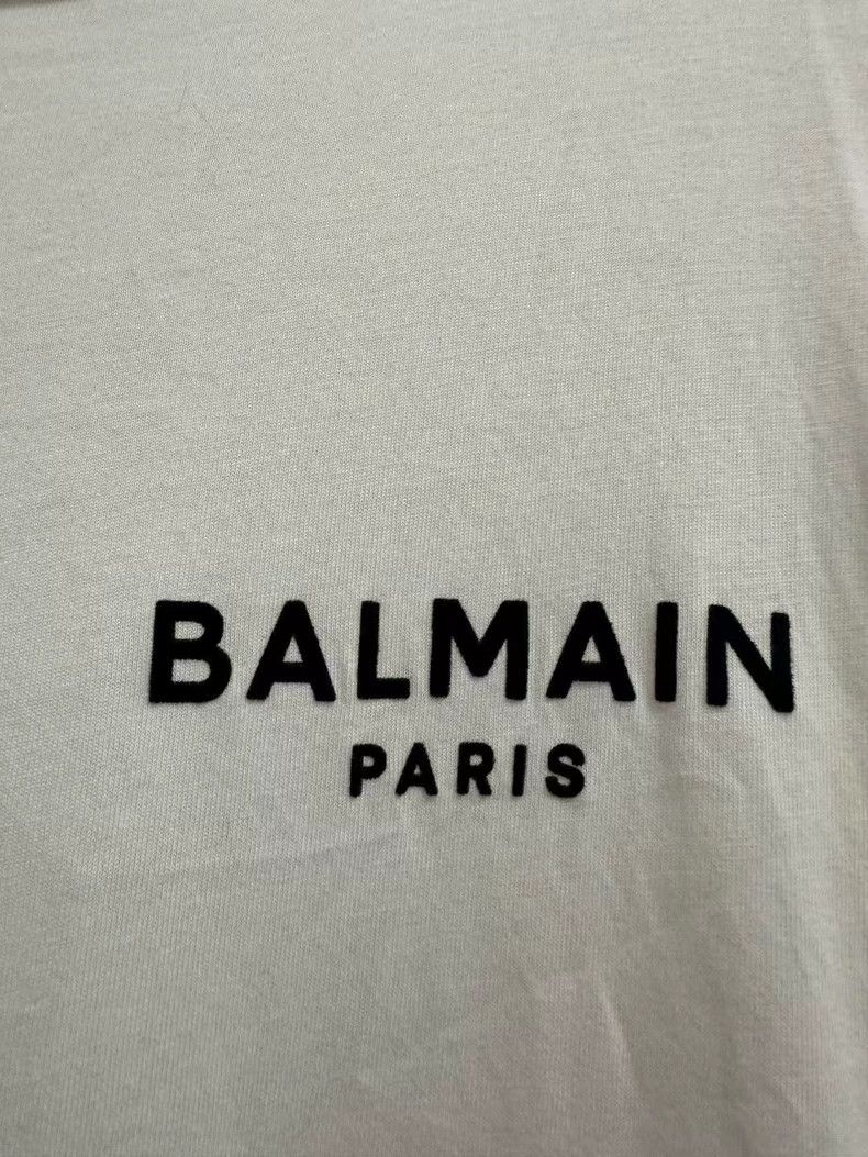 Balmain balmain short sleeve logo t-shirt xs-dmc Size US XS / EU 42 / 0 - 2 Thumbnail