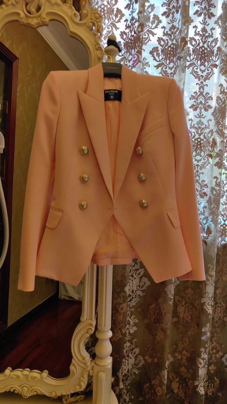 Balmain balmain double-breasted gold-button jacket-dmc Size US XS / EU 42 / 0 - 3 Thumbnail