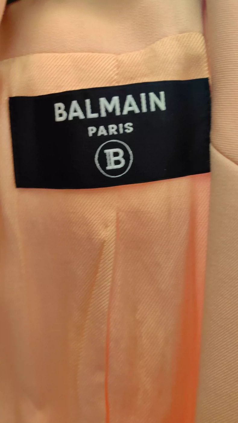 Balmain balmain double-breasted gold-button jacket-dmc Size US XS / EU 42 / 0 - 7 Thumbnail