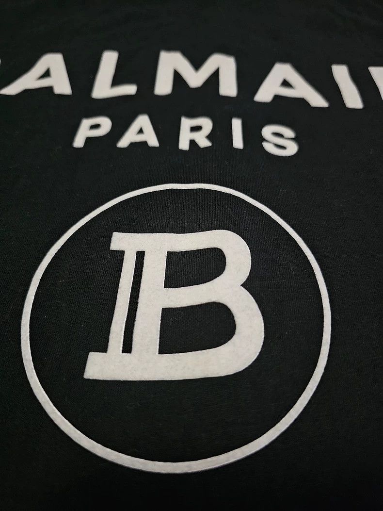 Balmain balmain men's t-shirt with logo design-dmc Size US XXL / EU 58 / 5 - 2 Thumbnail