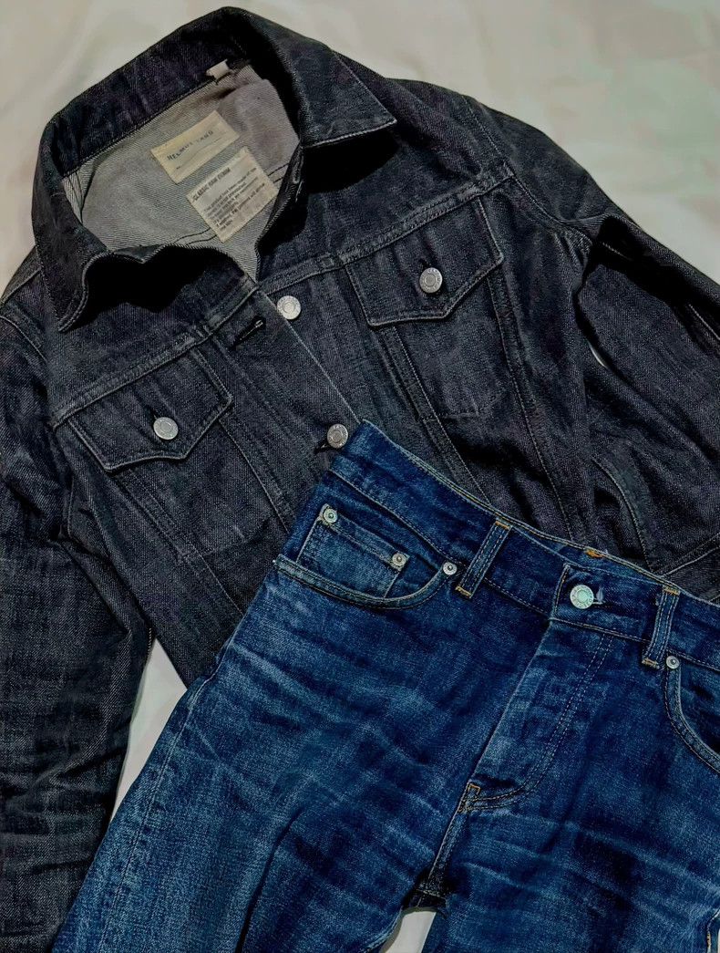 Helmut Lang helmut lang gray denim jacket for women-dmc Size US M / EU 48-50 / 2 - 5 Thumbnail