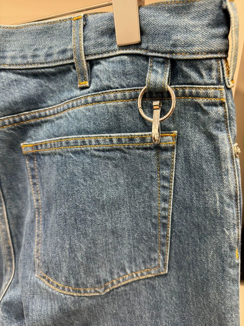 Helmut Lang helmut lang blue straight-leg denim pants-dmc Size US 32 / EU 48 - 3 Thumbnail