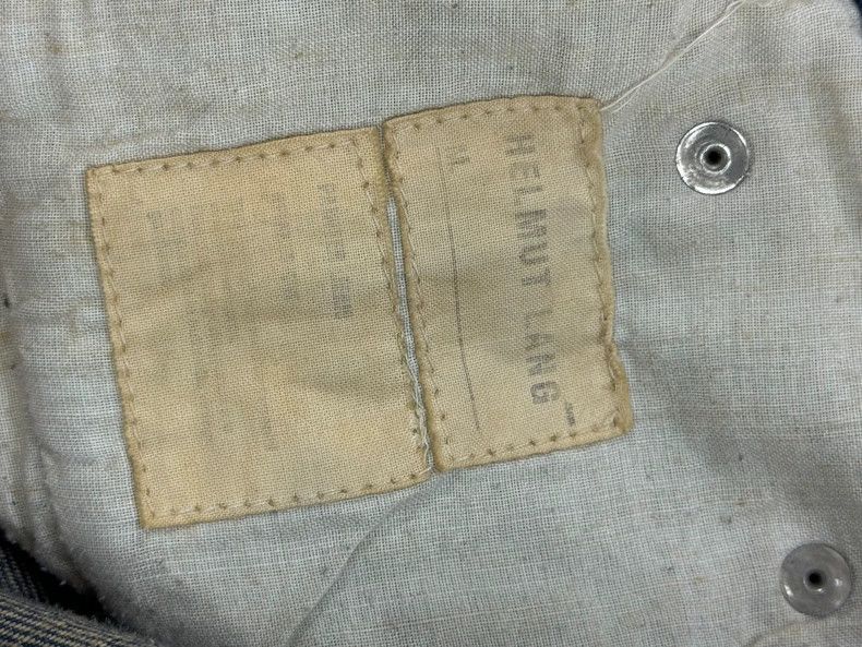 Helmut Lang Helmut Lang Blue Denim Pants with Ink Marks-dmc Size US 28 / EU 44 - 3 Thumbnail