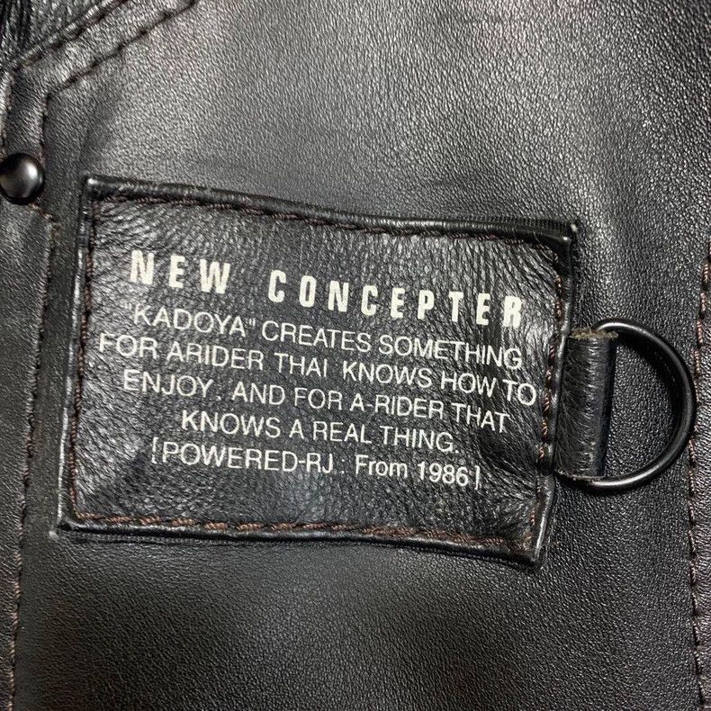 Kadoya kadoya black leather bomber jacket with liner-dmc Size US L / EU 52-54 / 3 - 3 Thumbnail