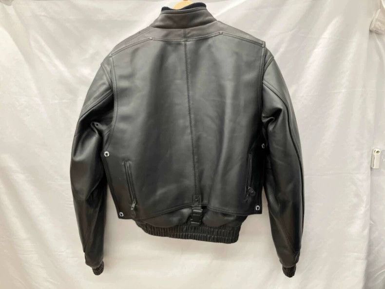 Kadoya black leather bomber jacket with detachable lining-dmc Size US XXL / EU 58 / 5 - 2 Thumbnail