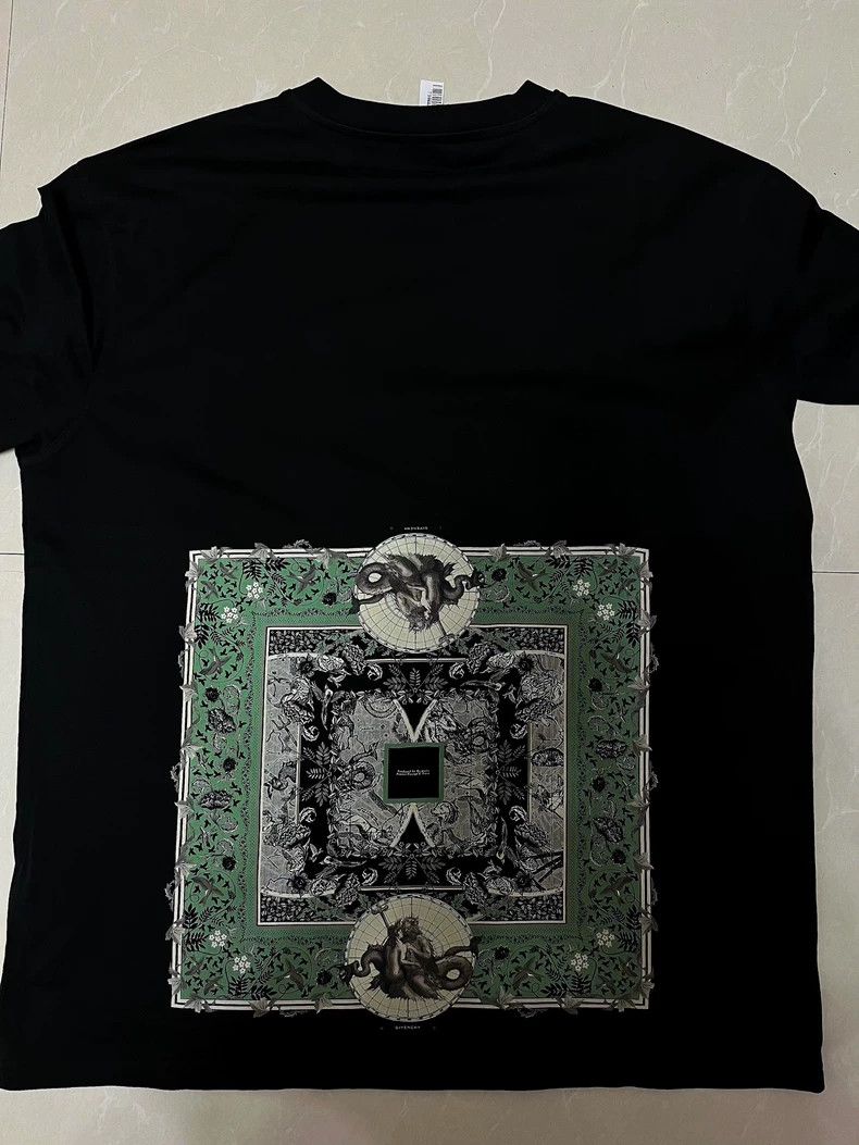 Givenchy givenchy black short sleeve t-shirt-dmc Size US M / EU 48-50 / 2 - 2 Thumbnail