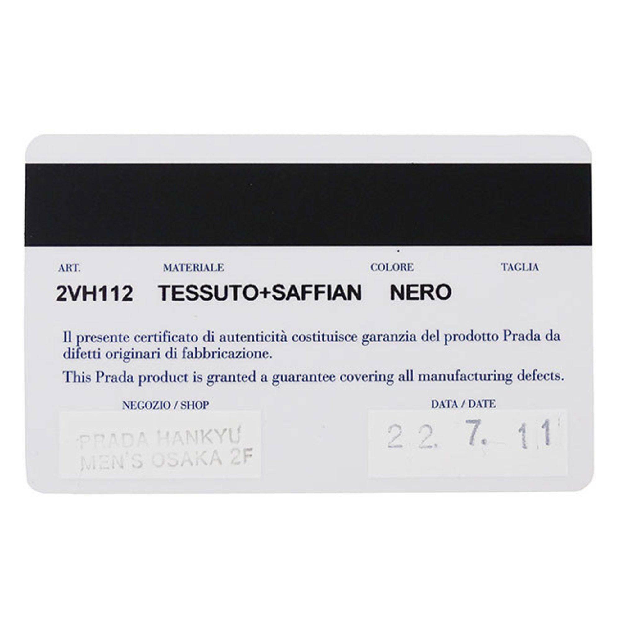 Prada Prada Tessuto shoulder Size ONE SIZE - 9 Thumbnail