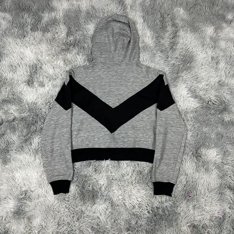 Givenchy givenchy gray hooded sweatshirt with black accents-dmc Size US S / EU 44-46 / 1 - 2 Thumbnail