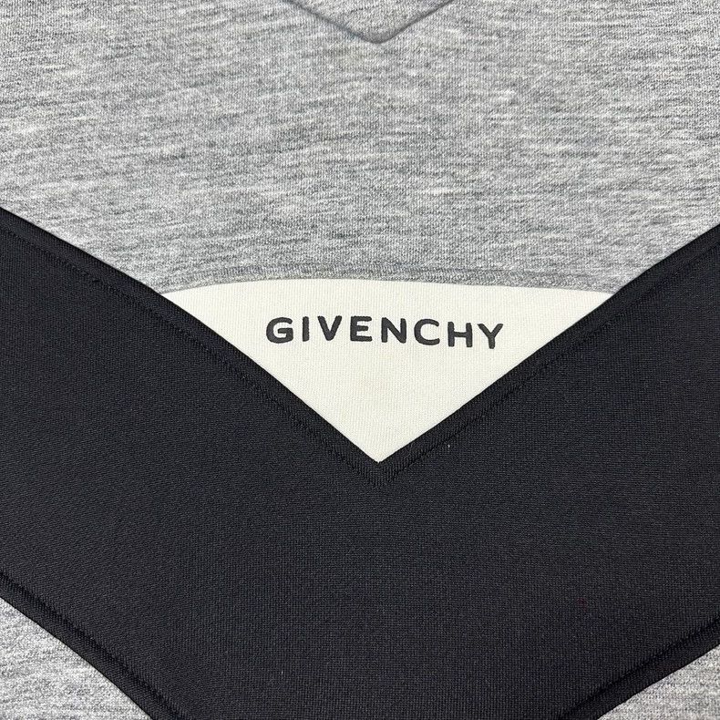 Givenchy givenchy gray hooded sweatshirt with black accents-dmc Size US S / EU 44-46 / 1 - 5 Thumbnail