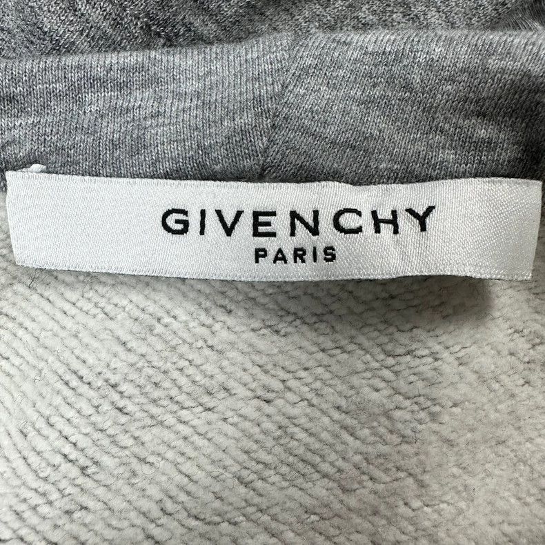 Givenchy givenchy gray hooded sweatshirt with black accents-dmc Size US S / EU 44-46 / 1 - 4 Thumbnail