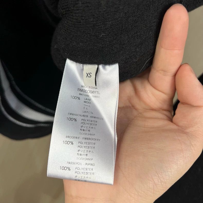 Givenchy givenchy wool baseball jacket with embroidery-dmc Size US XS / EU 42 / 0 - 8 Thumbnail