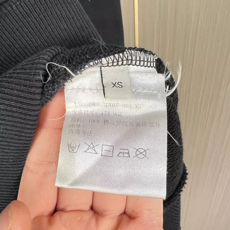 Givenchy givenchy black logo sweatshirt in size xs-dmc Size US XS / EU 42 / 0 - 6 Thumbnail