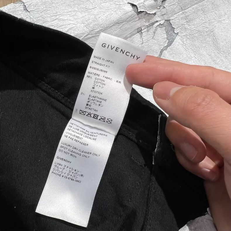 Givenchy Givenchy MMW Paint Coated Denim Pants-dmc Size US 34 / EU 50 - 8 Thumbnail