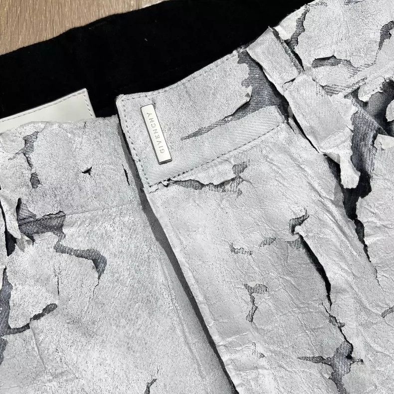 Givenchy Givenchy MMW Paint Coated Denim Pants-dmc Size US 34 / EU 50 - 6 Thumbnail