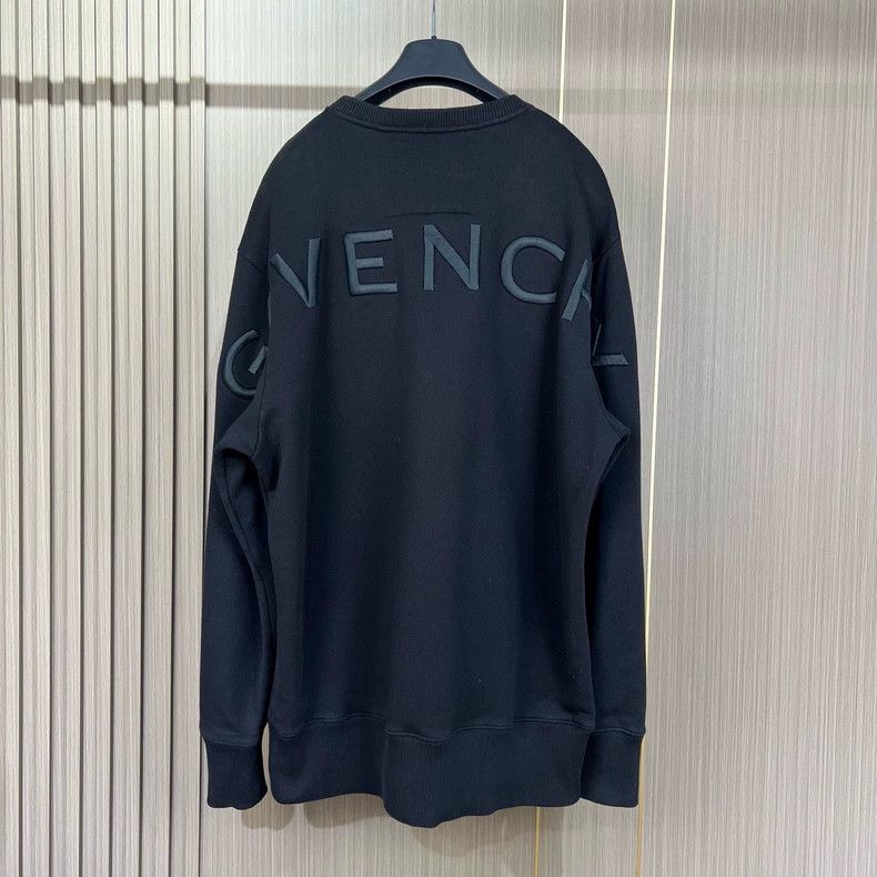 Givenchy Givenchy Black Embroidered Sweatshirt with Tiger-dmc Size US XL / EU 56 / 4 - 2 Thumbnail