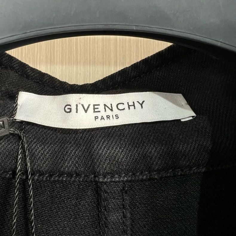 Givenchy givenchy black denim fishtail coat size 48-dmc Size US L / EU 52-54 / 3 - 5 Thumbnail