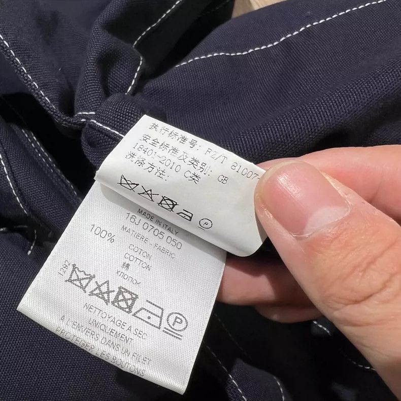 Givenchy Givenchy Long Coat with Contrast Stitching-dmc Size US L / EU 52-54 / 3 - 6 Thumbnail