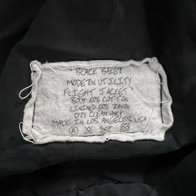 Greg Lauren black retro patchwork bomber jacket-dmc Size US M / EU 48-50 / 2 - 2 Thumbnail