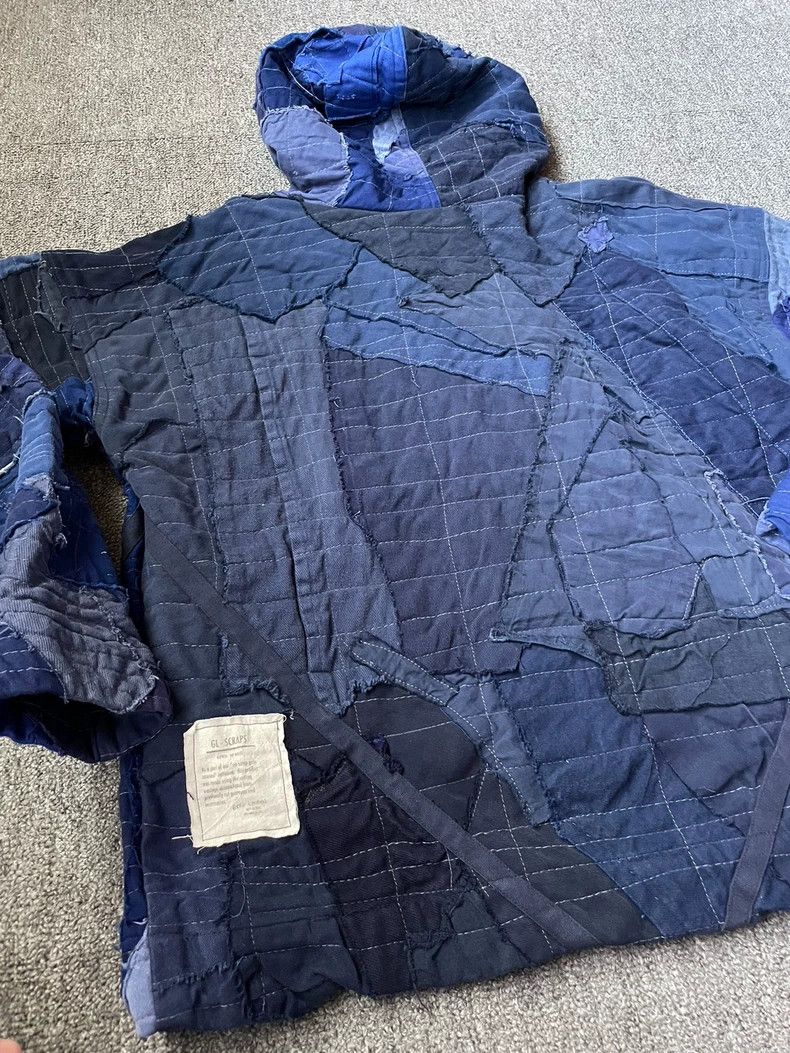 Greg Lauren greg lauren patchwork hooded jacket-dmc Size US M / EU 48-50 / 2 - 7 Thumbnail