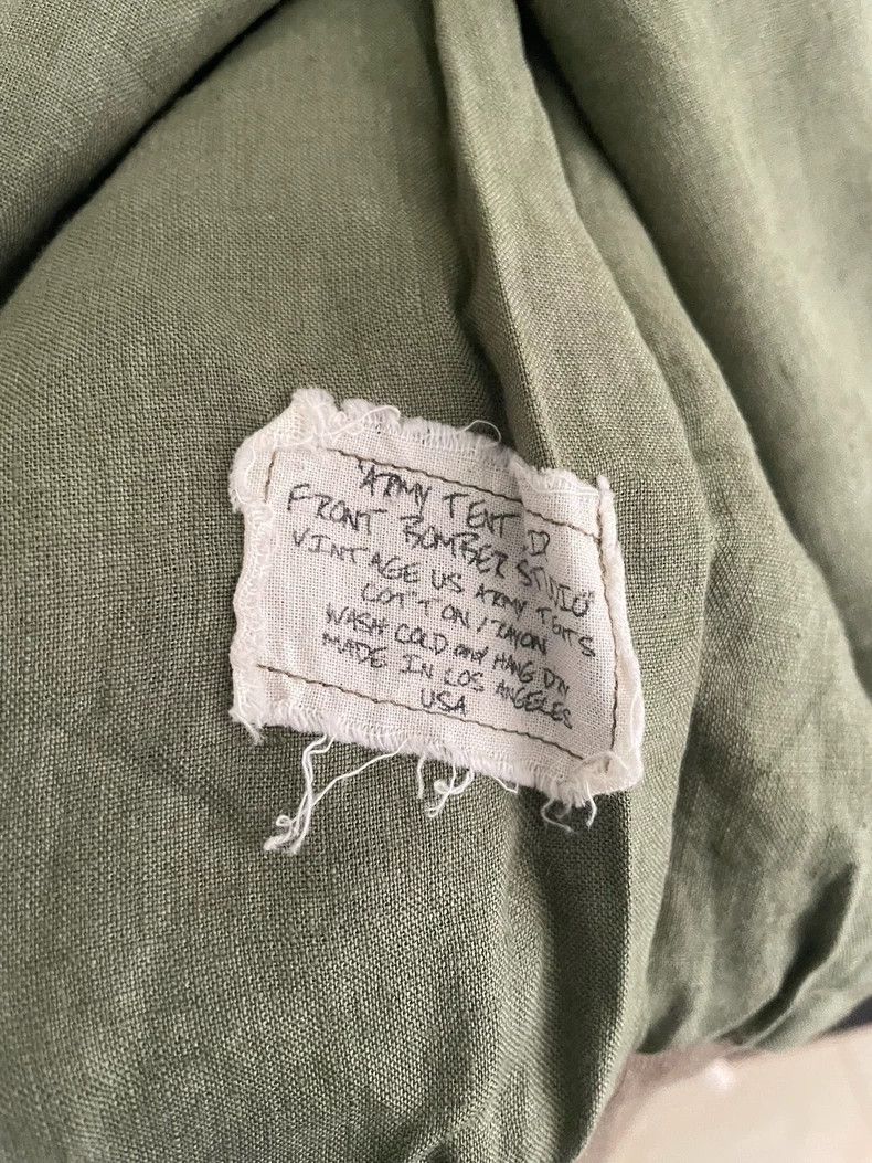 Greg Lauren greg lauren flight jacket in army green-dmc Size US L / EU 52-54 / 3 - 5 Thumbnail