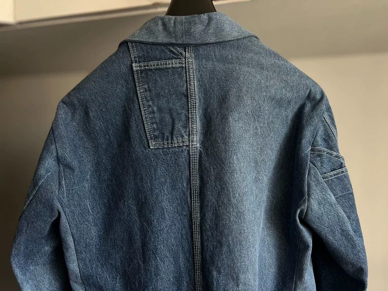 Greg Lauren unique greg lauren denim hunting jacket-dmc Size US M / EU 48-50 / 2 - 7 Thumbnail