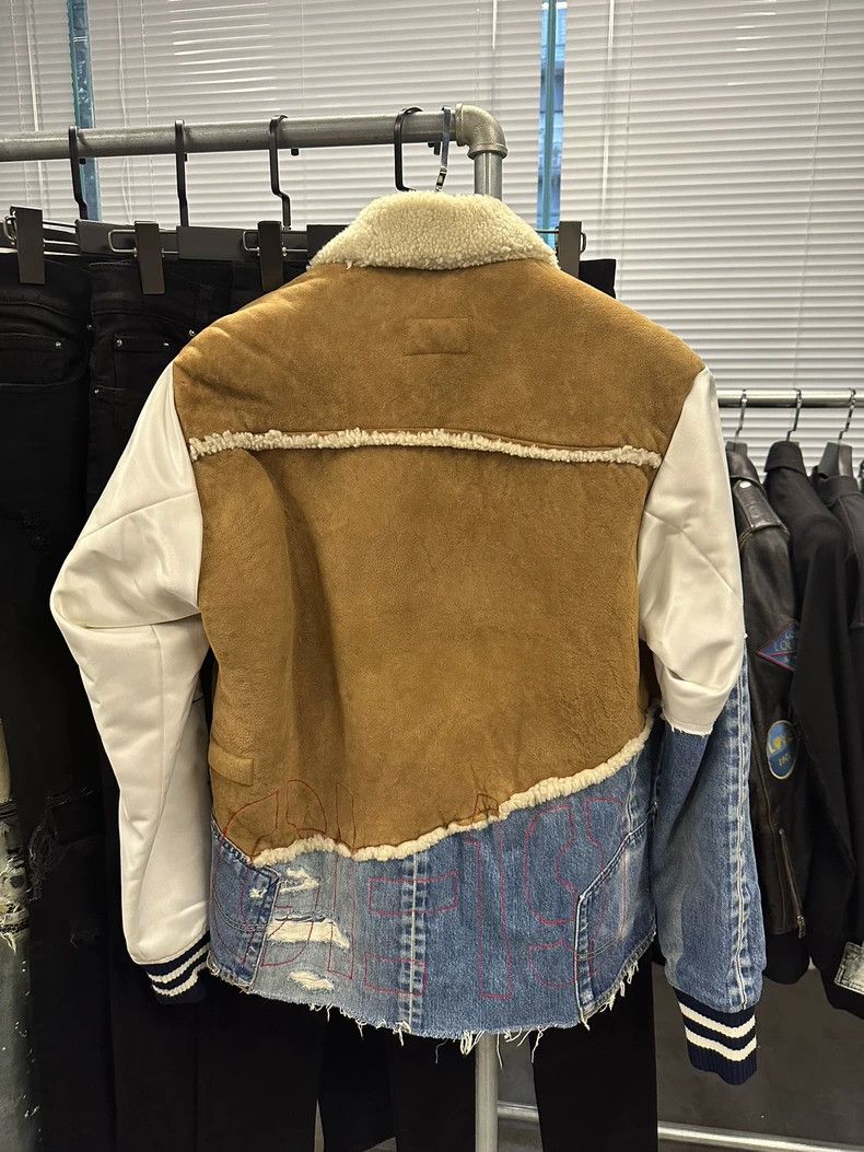 Greg Lauren Greg Lauren Fur Denim Patchwork Jacket-dmc Size US M / EU 48-50 / 2 - 2 Thumbnail