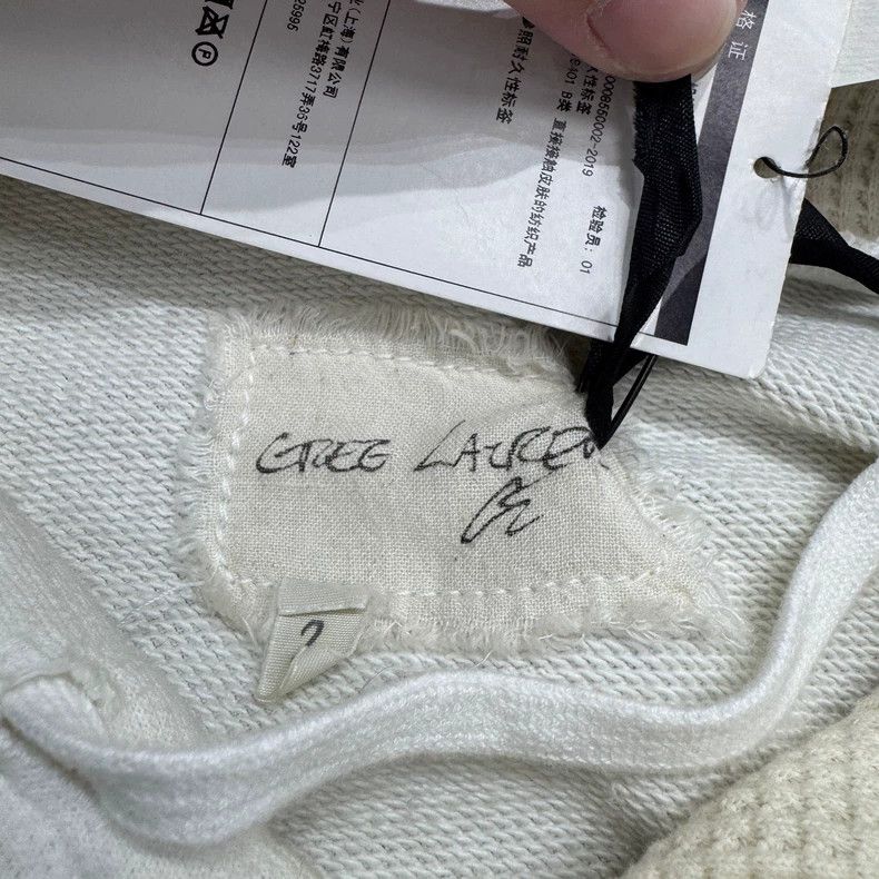 Greg Lauren patchwork denim hoodie sweatshirt-dmc Size US M / EU 48-50 / 2 - 2 Thumbnail