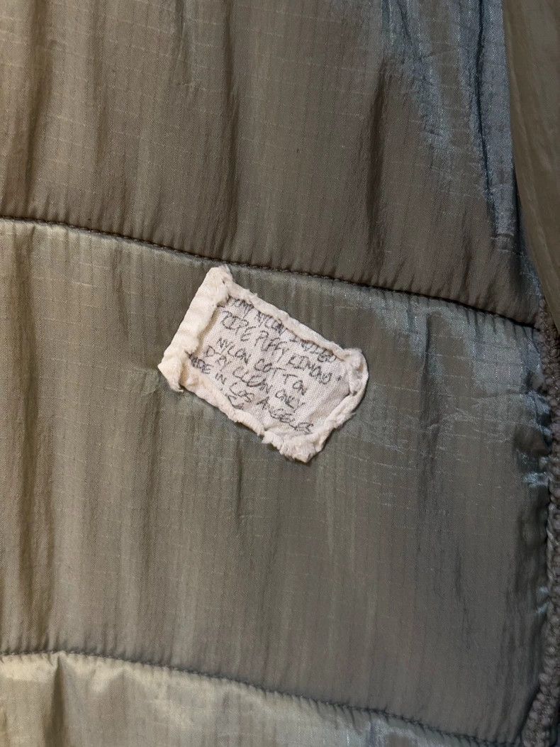 Greg Lauren unique quilted army fabric down jacket-dmc Size US S / EU 44-46 / 1 - 6 Thumbnail