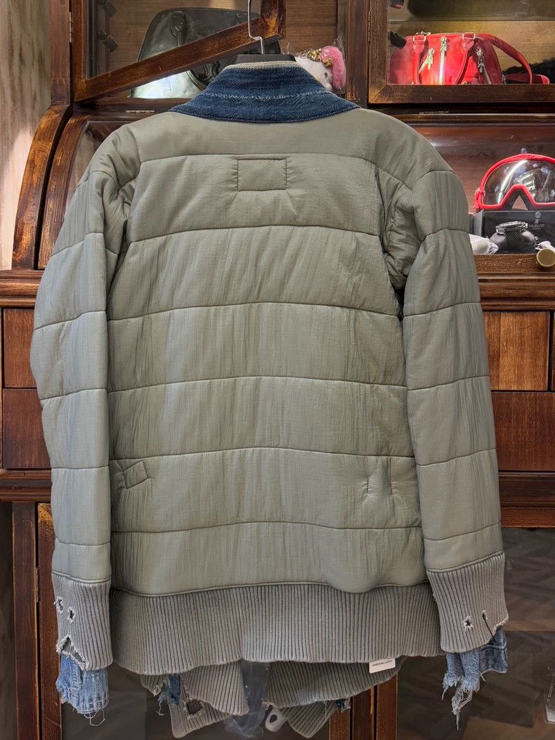 Greg Lauren unique quilted army fabric down jacket-dmc Size US S / EU 44-46 / 1 - 7 Thumbnail