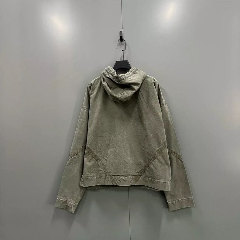 Greg Lauren greg lauren green hoodie pullover size 3-dmc Size US M / EU 48-50 / 2 - 2 Thumbnail