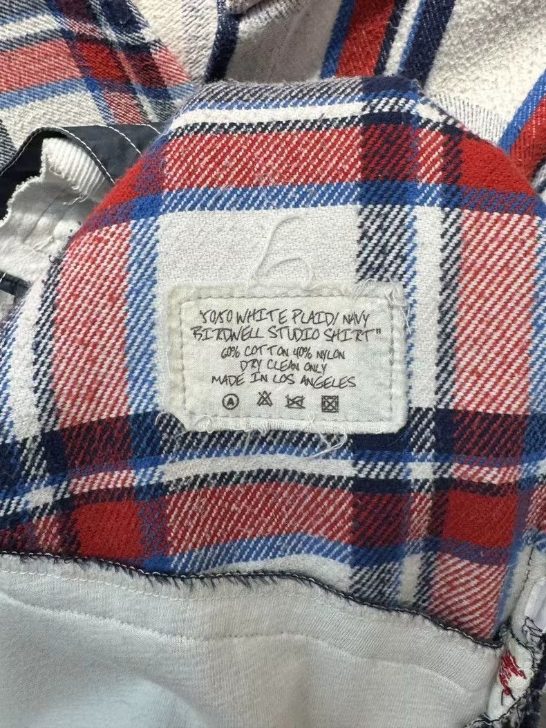 Greg Lauren patchwork plaid shirt jacket-dmc Size US L / EU 52-54 / 3 - 6 Thumbnail