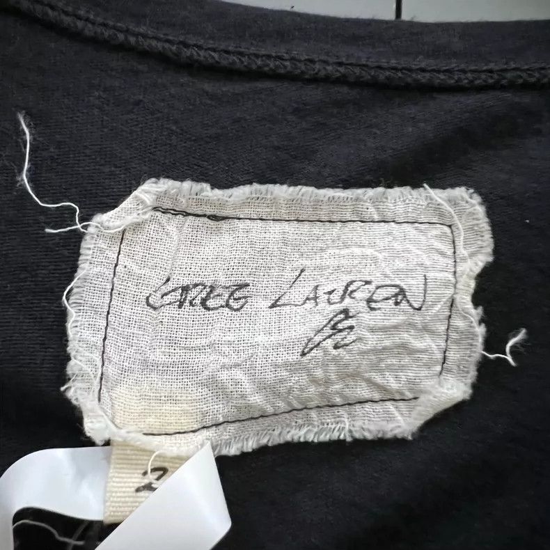 Greg Lauren greg lauren black graphic short sleeve t-shirt-dmc Size US M / EU 48-50 / 2 - 4 Thumbnail