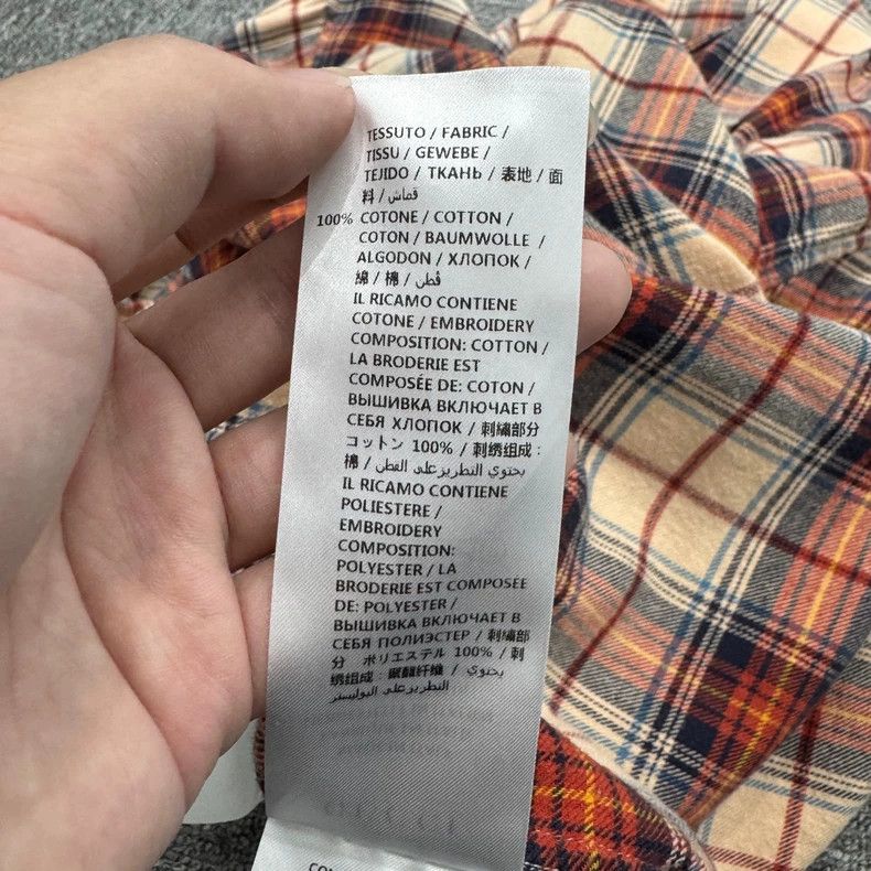Gucci gucci checkered long sleeve shirt-dmc Size US L / EU 52-54 / 3 - 5 Thumbnail