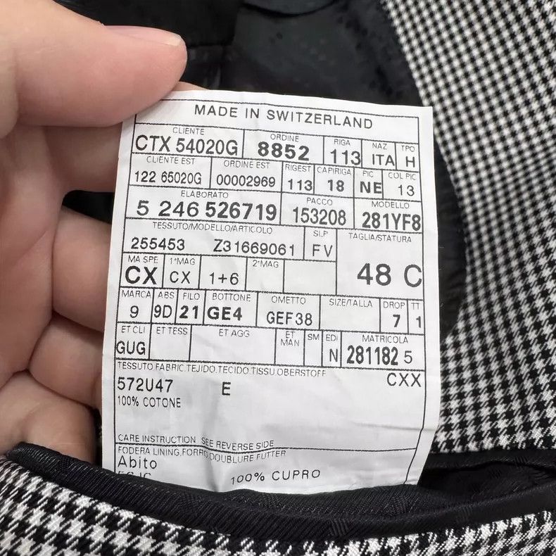 Gucci gucci houndstooth blazer with tags-dmc Size US M / EU 48-50 / 2 - 4 Thumbnail