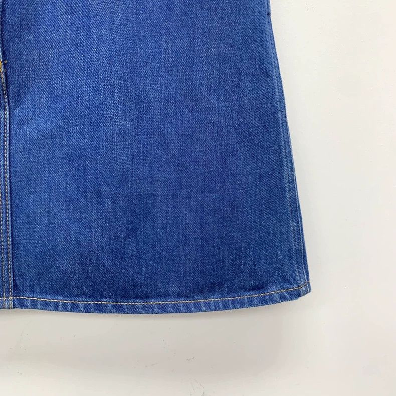 Gucci Gucci Blue Cotton Denim Skirt with Belt-dmc Size US 36 / EU 52 - 4 Thumbnail