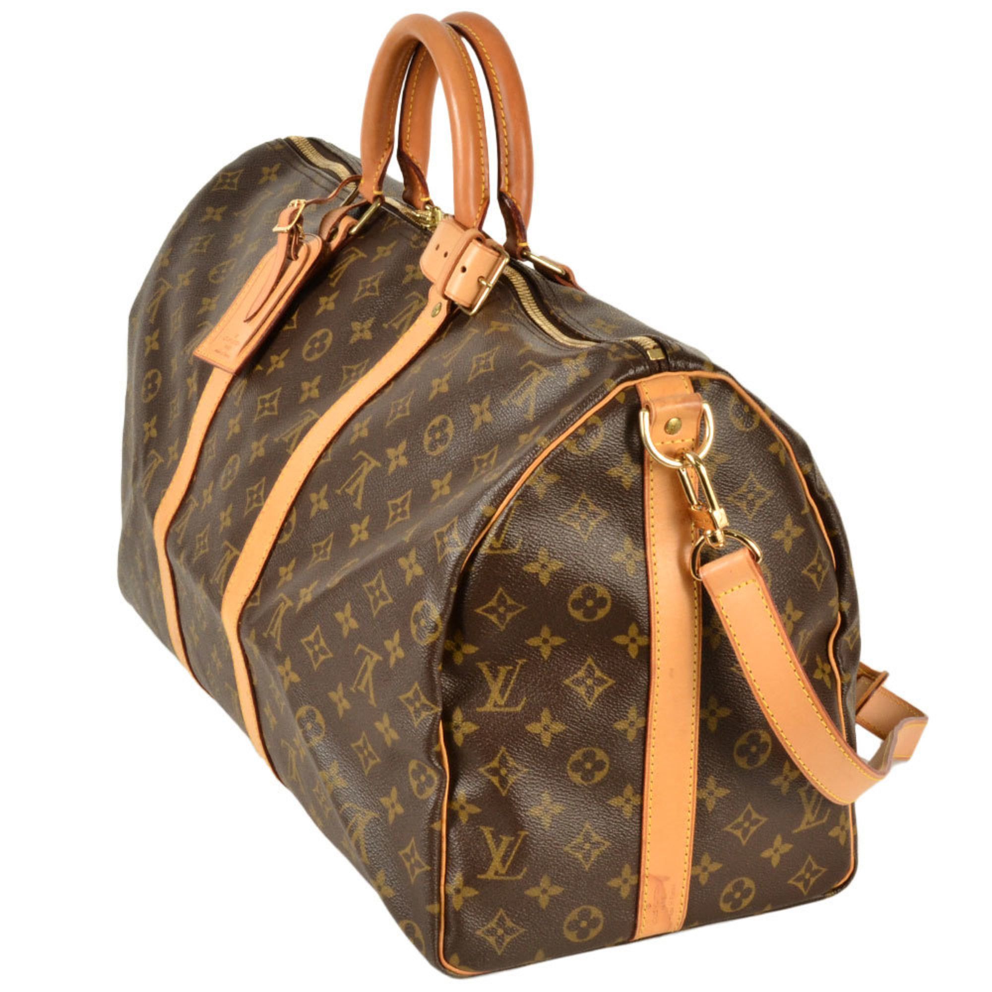 Louis Vuitton Louis Vuitton Keepall Bandoulière 55 travel Size ONE SIZE - 3 Thumbnail