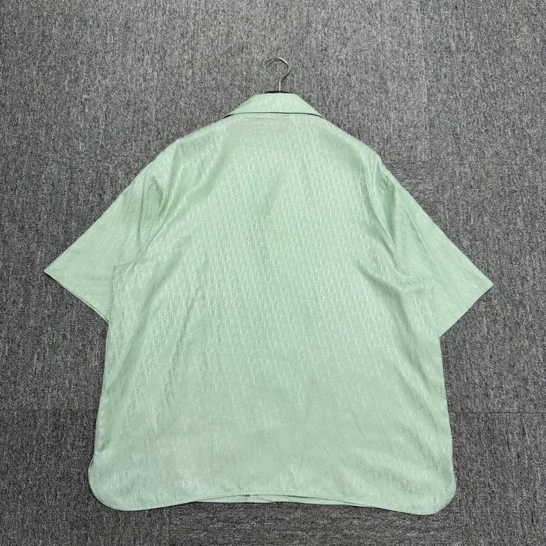 Dior dior patterned silk short sleeve shirt-dmc Size US L / EU 52-54 / 3 - 2 Thumbnail