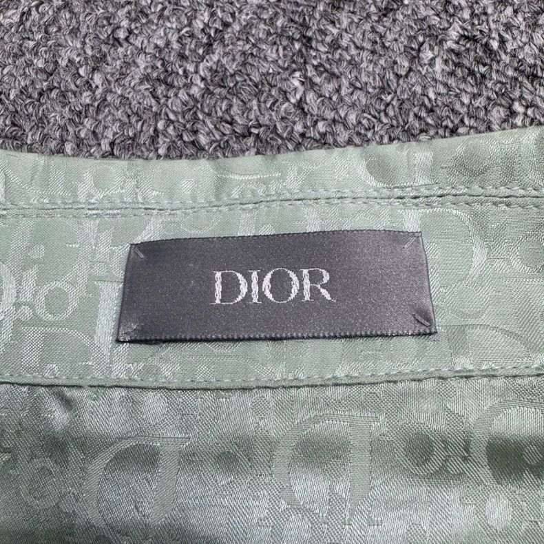 Dior dior patterned silk short sleeve shirt-dmc Size US L / EU 52-54 / 3 - 3 Thumbnail