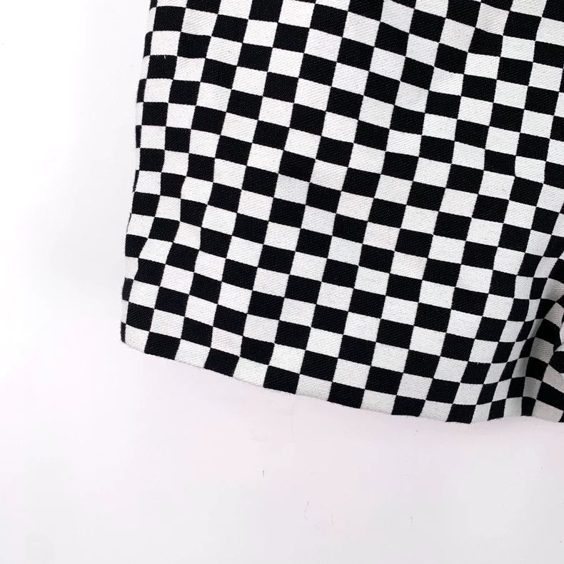 Dior christian dior black and white checkered shorts-dmc Size US 31 - 4 Thumbnail