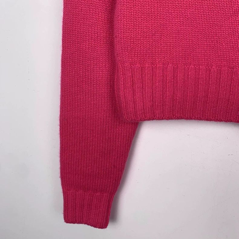 Chanel Chanel Pink Cashmere Knit Sweater with Logo-dmc Size US XS / EU 42 / 0 - 4 Thumbnail
