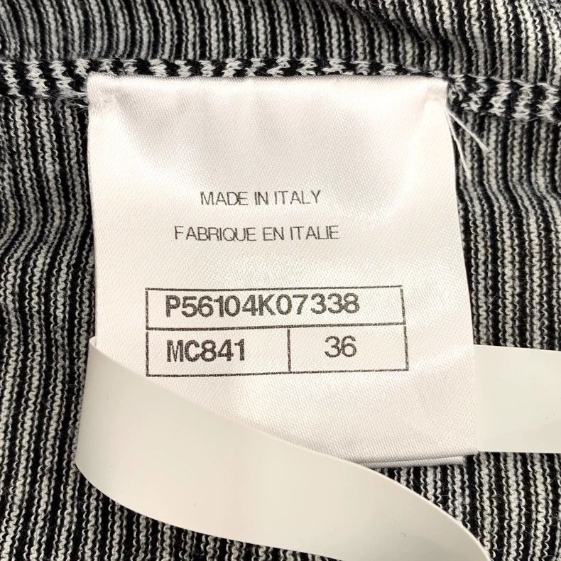 Chanel Chanel Black and White Striped Sleeveless Top-dmc Size XS / US 0-2 / IT 36-38 - 7 Thumbnail